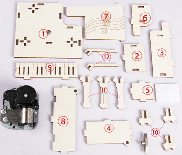 DIY Series - Piano Music Box