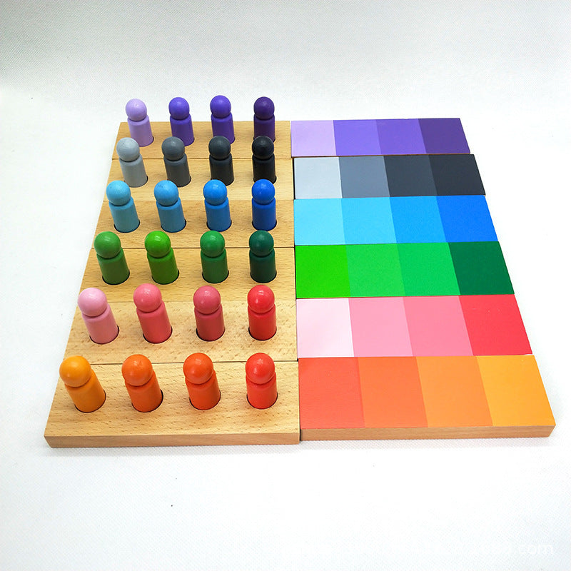 Montessori Color Matching Cylinder Socket