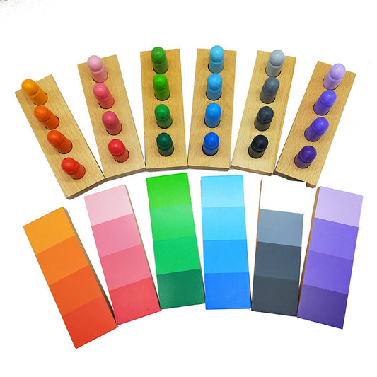Montessori Color Matching Cylinder Socket
