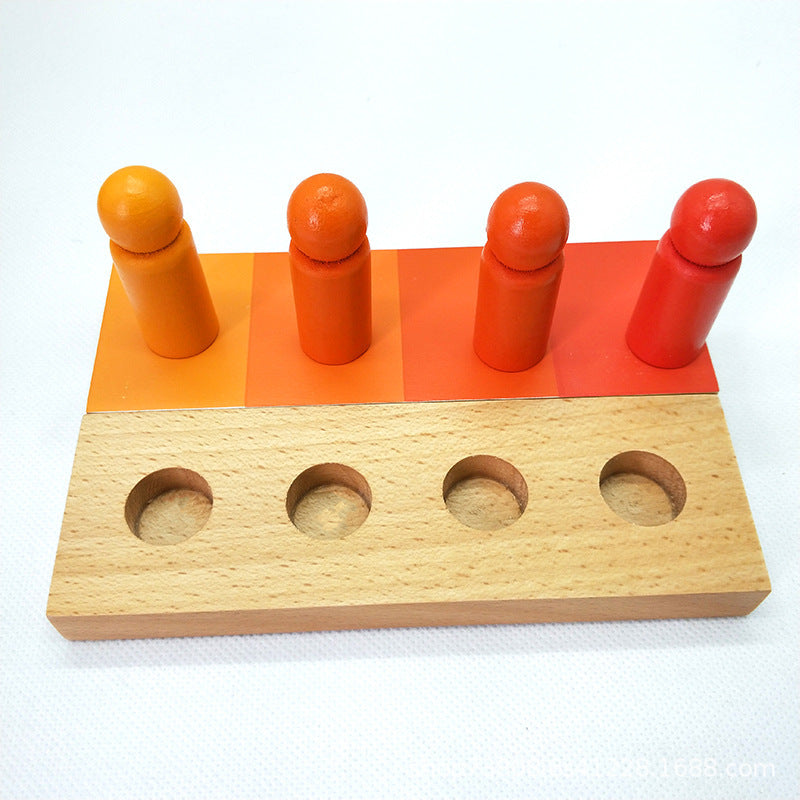 Montessori Color Matching Cylinder Socket