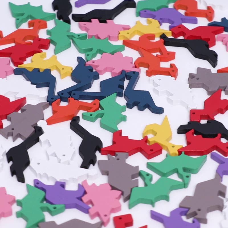 Rainbow Dinosaur Mathematical Logic Game