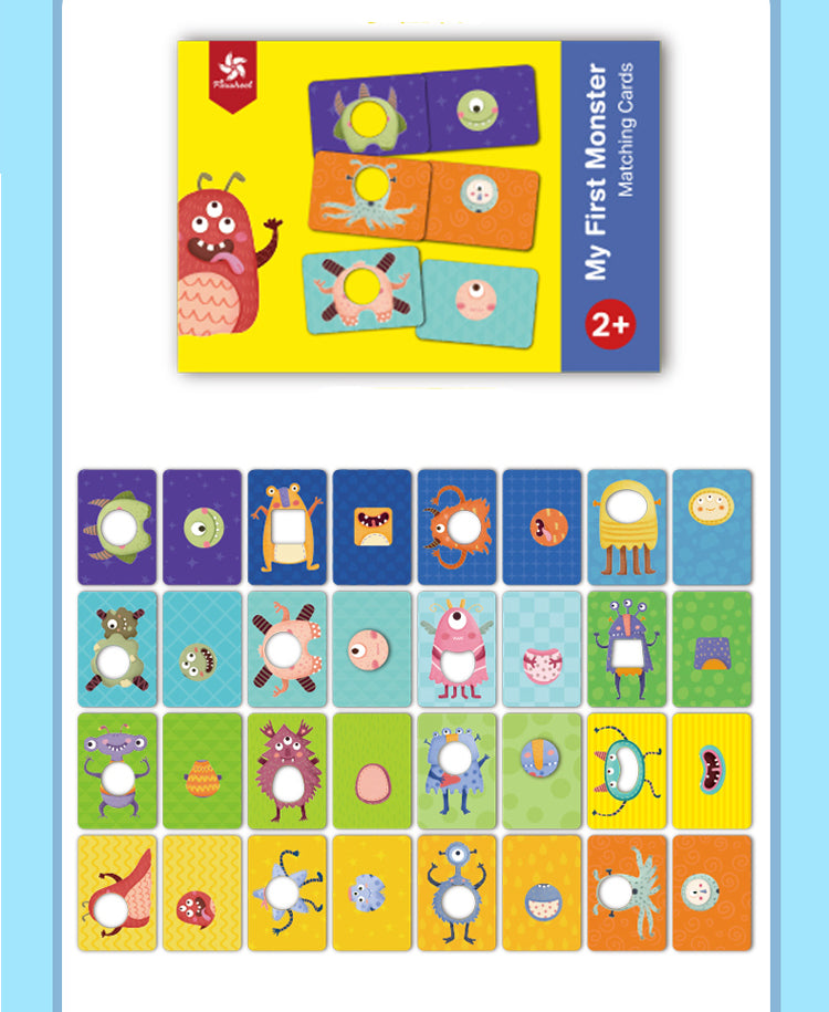 Pinwheel - My First Monster Matching Cards