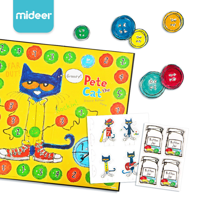 Pete the Cat Groovy Buttons Game
