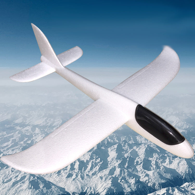 48CM Foam Aeroplane - Bubble DIY Airplane - Flying Glider Plane