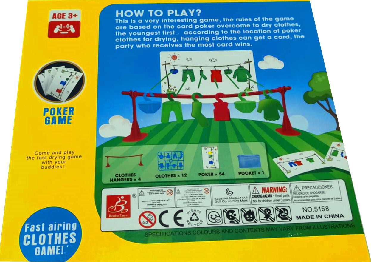 Poker Clothes Game