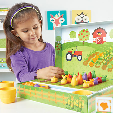 Veggie Farm Sorting Set