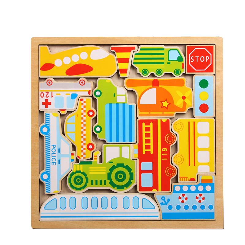 Wooden Puzzle - object