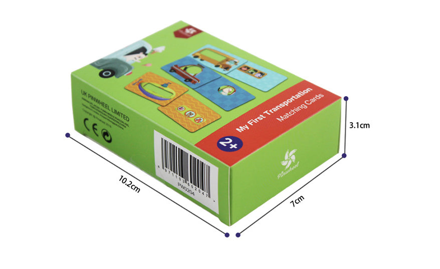 Pinwheel - My First Transportation Matching Cards