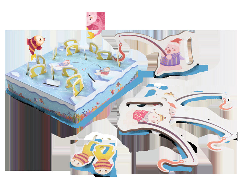 Pinwheel Fishing Memory Game