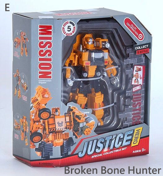 Justice Hero Alloy Deformation Robot