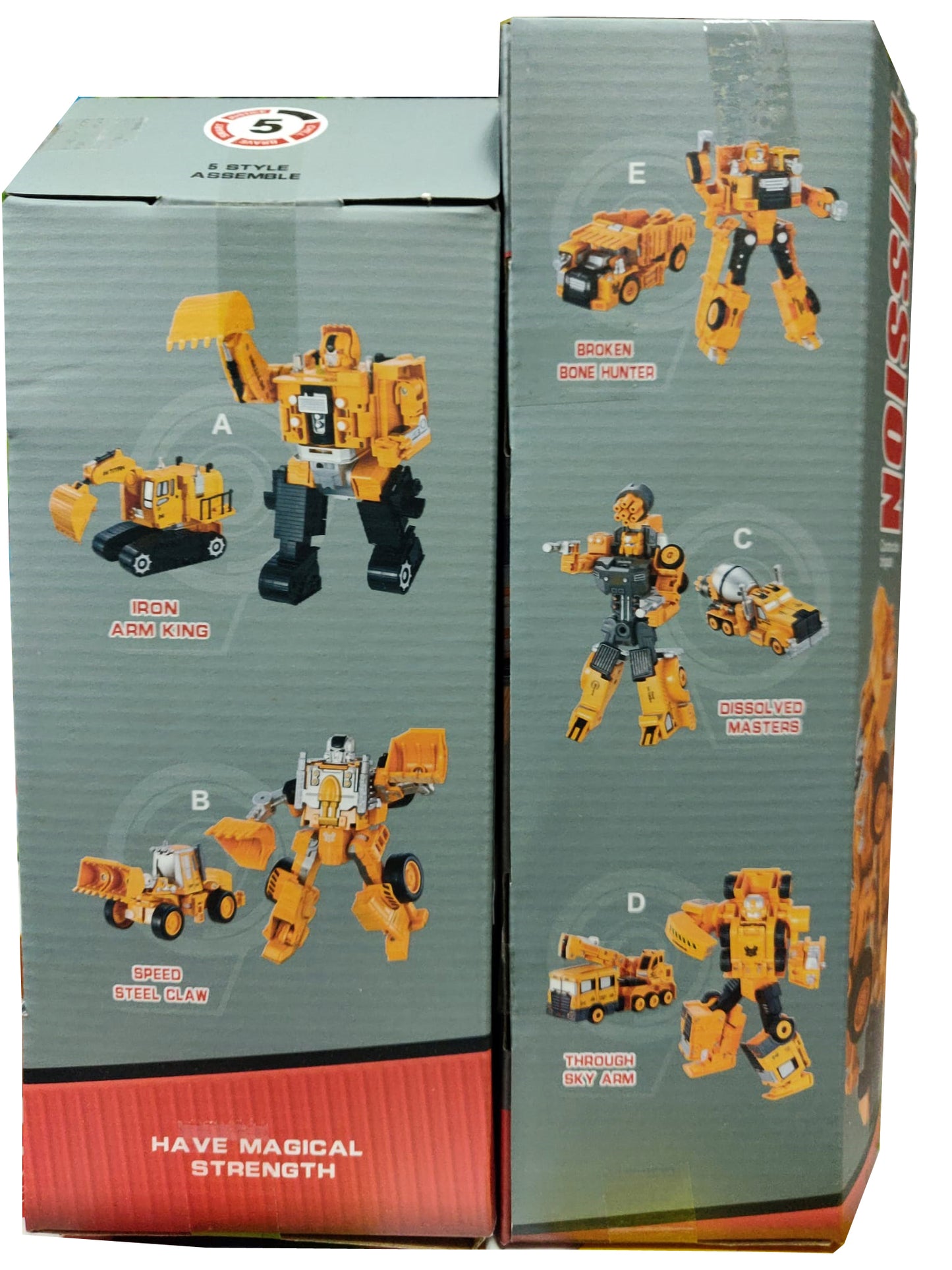Justice Hero Alloy Deformation Robot