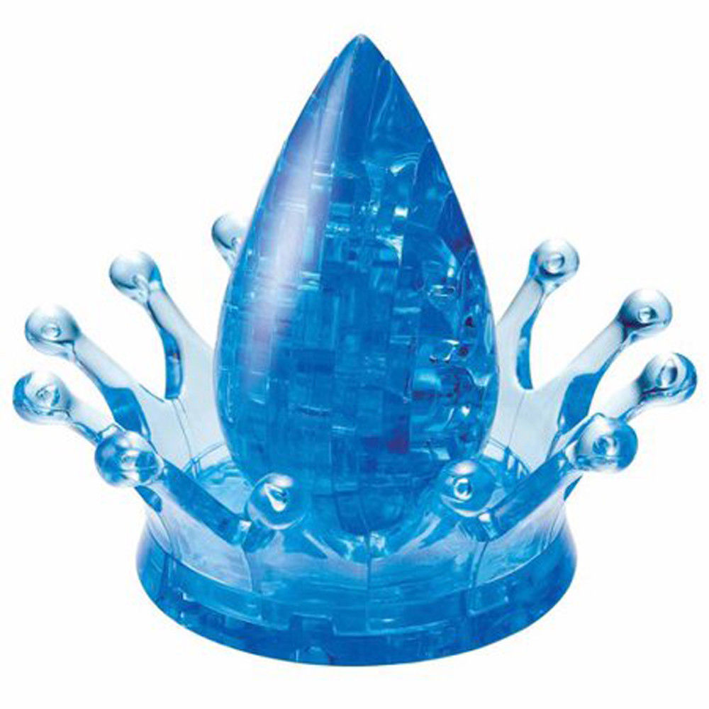 3D Crystal Puzzle - Water Crown