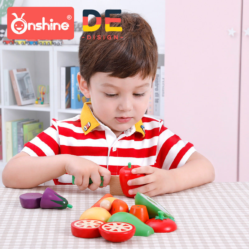 Onshine Wooden Fruits and Vegetables Set