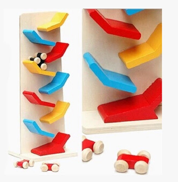 Wooden Little Sliding Car