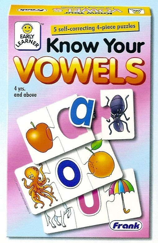 Early Learner - Know Your Vowels