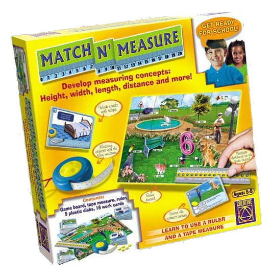 為上學做好準備 - Match N' Measure