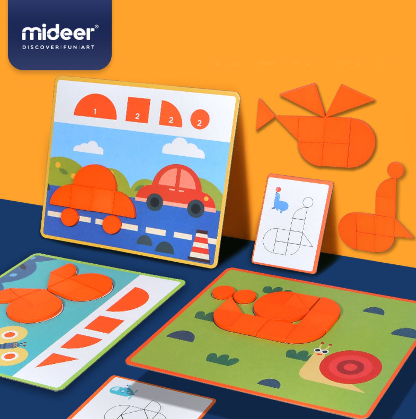 Mideer - Shapes Puzzle
