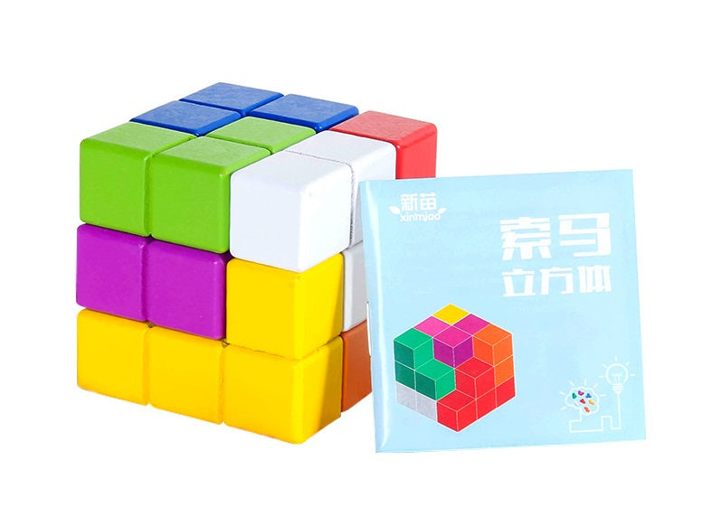 木製索瑪立方體帶說明書