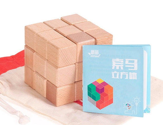 木製索瑪立方體帶說明書