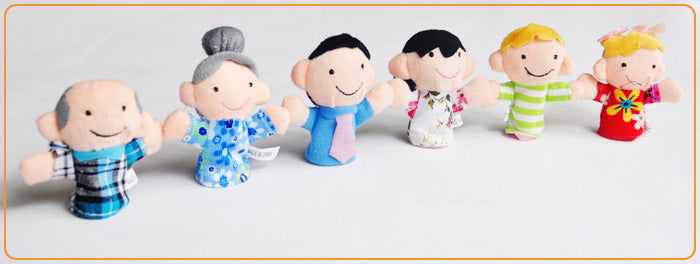 My Family - Finger Puppets