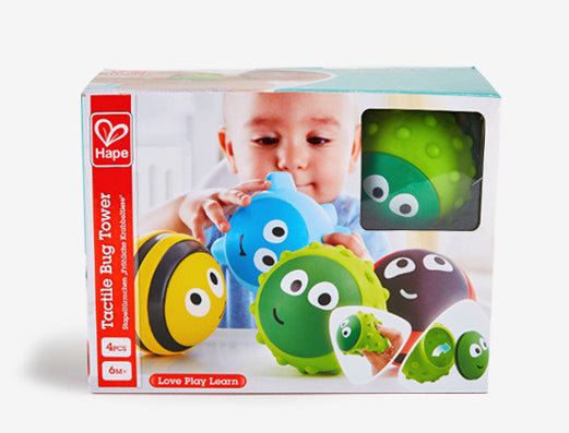 Hape - Tactile Bug Tower