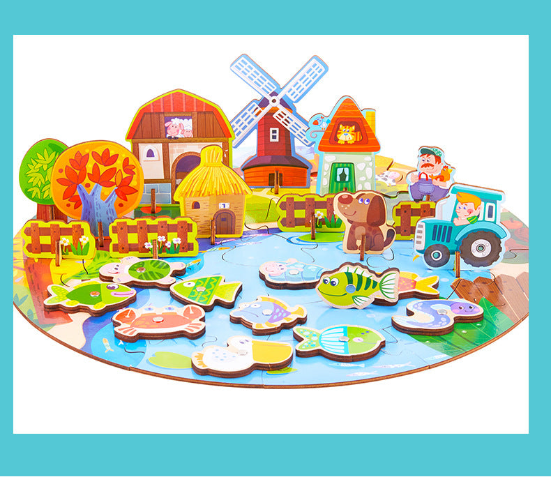 Farm Fishing Game Set