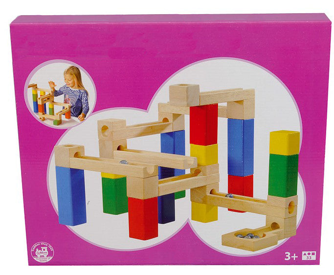 Wooden Marbles Building