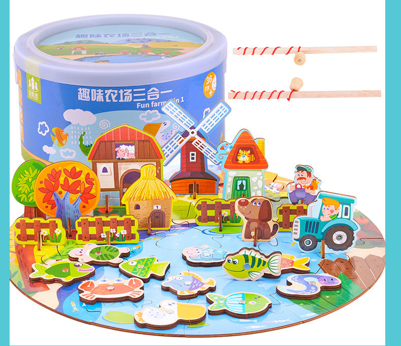 Farm Fishing Game Set