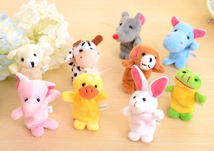 10 Little Animal Finger Puppets