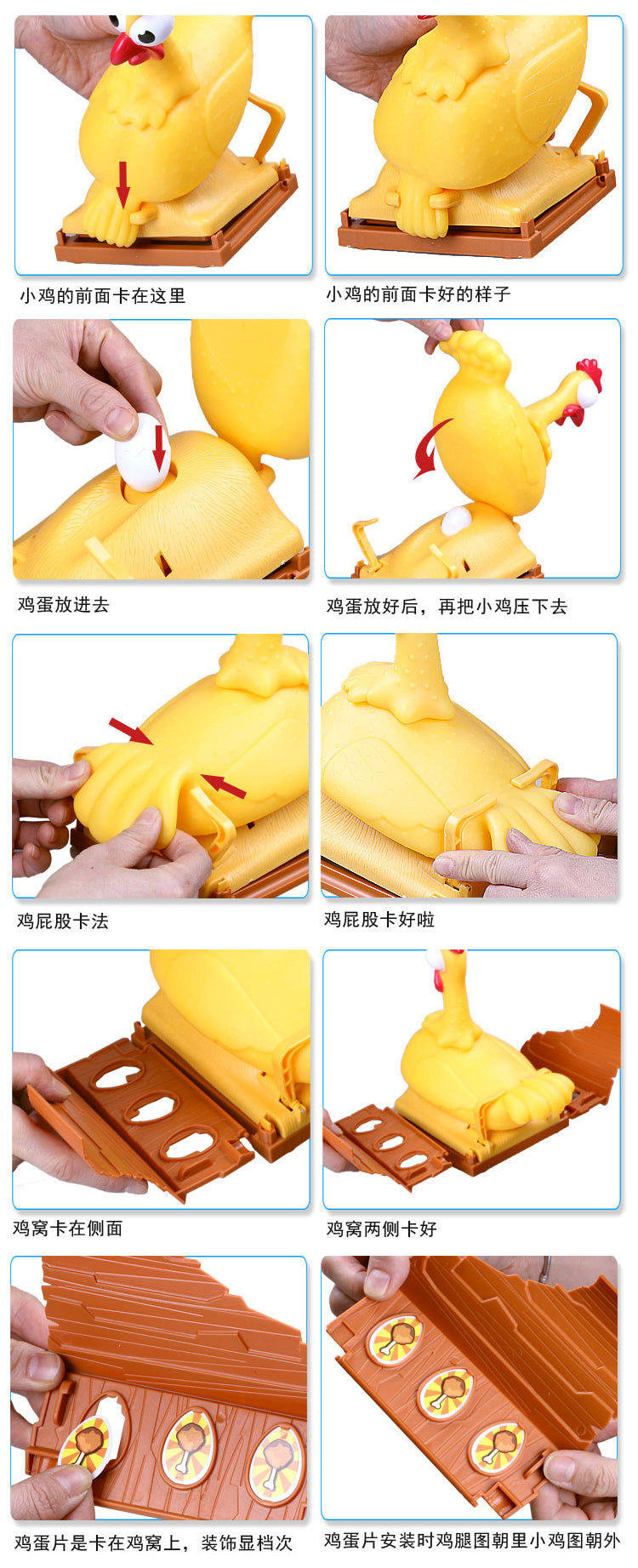 Screaming Egg Laying Chicken