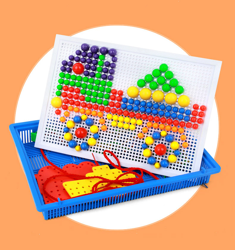 Creative Mosaic Sticking & Threading Box