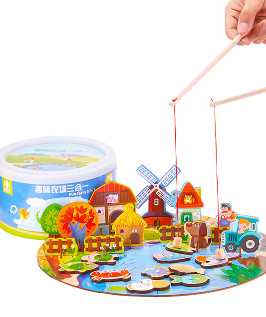 Farm Fishing Game Set