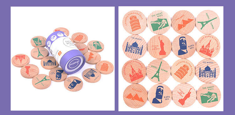 Mideer Match Stacks - World Architecture