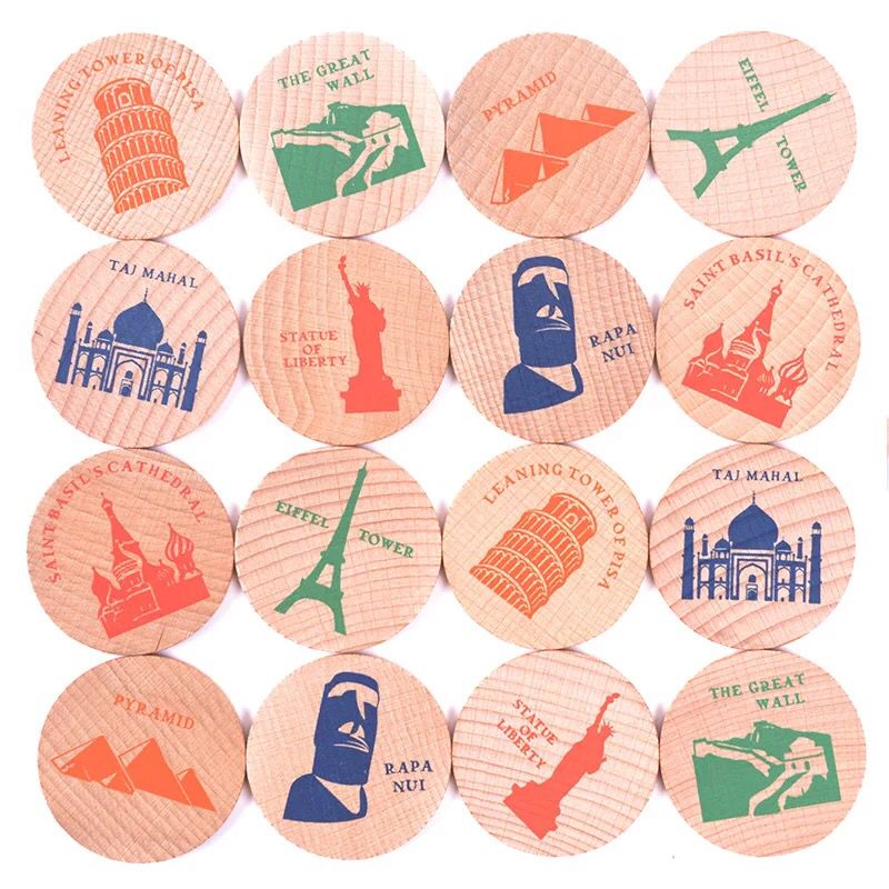 Mideer Match Stacks - World Architecture