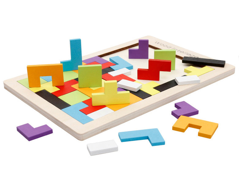 Wooden Tetris