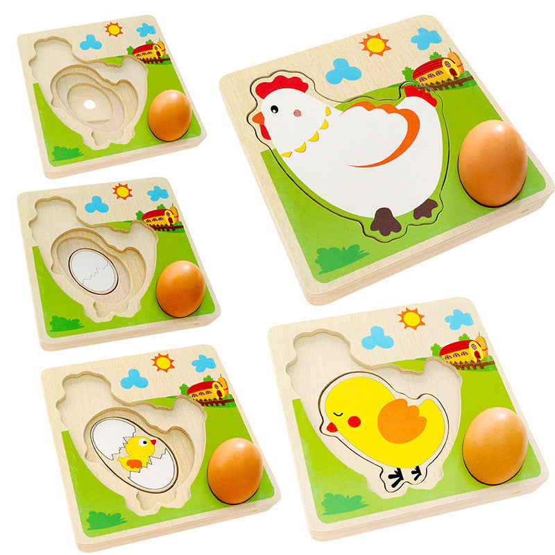 Chicken Growing up Puzzle