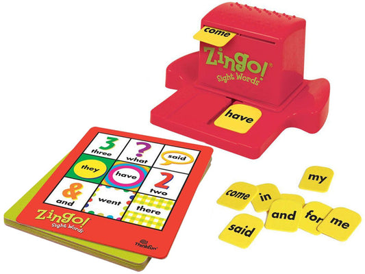 Zingo Sight Words