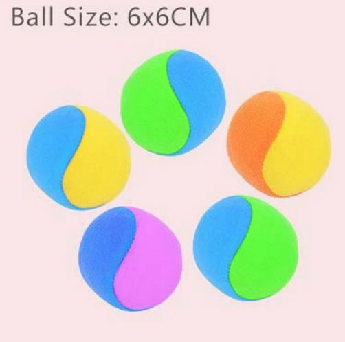 Velcro sticky sponge ball