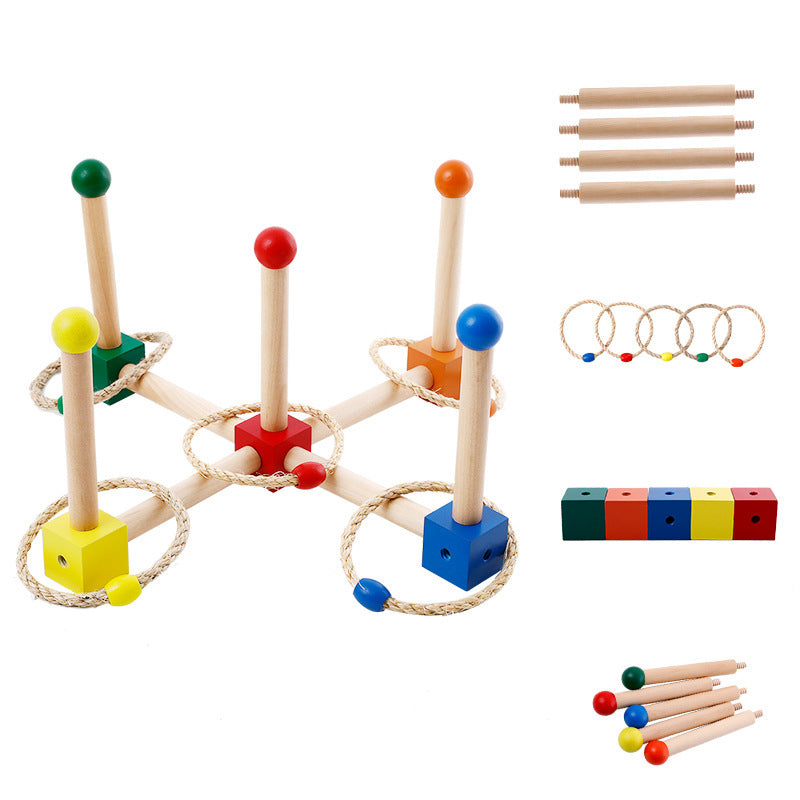 Montessori Ring Toss Game