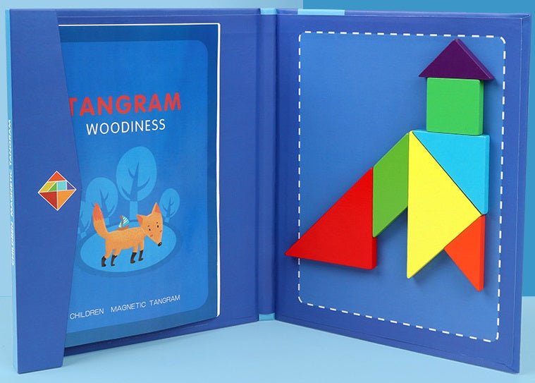 Magnetic Woodiness Tangram
