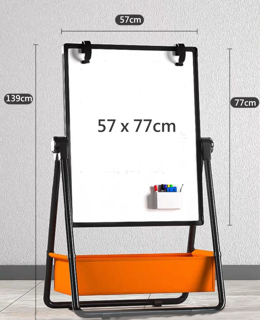 Double-sided whiteboard
