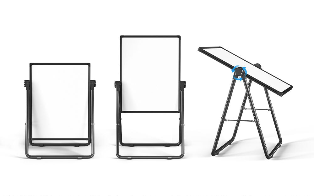 Double-sided whiteboard