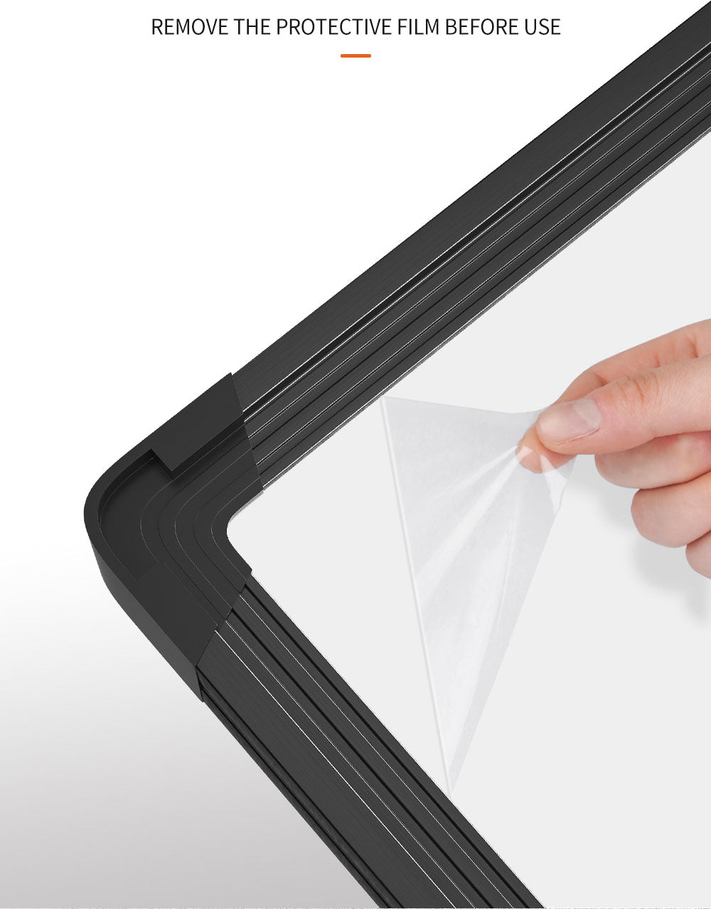 Double-sided whiteboard