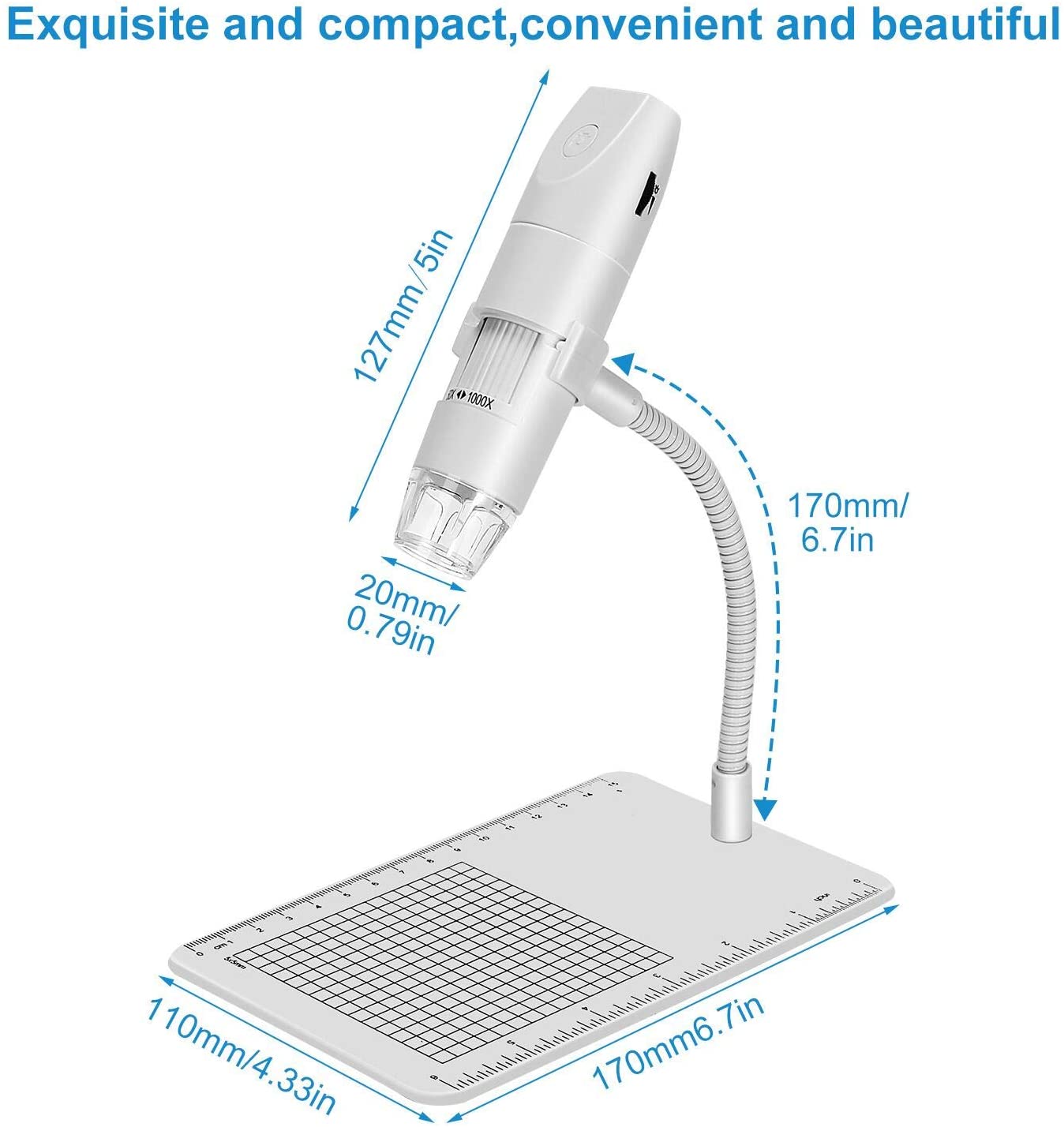 1000X Wireless Handheld Digital Microscope