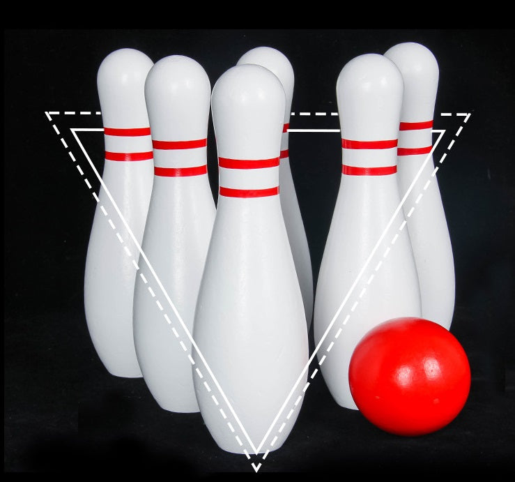 Wooden Bowling Set