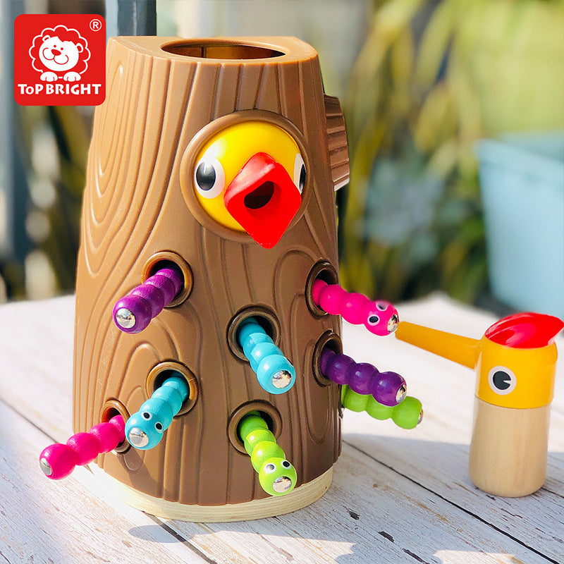 Top Bright - Woodpecker Insect Catching Game