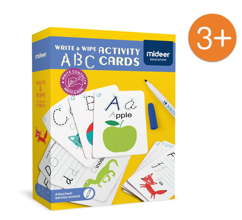 Write & Wipe Activity Card