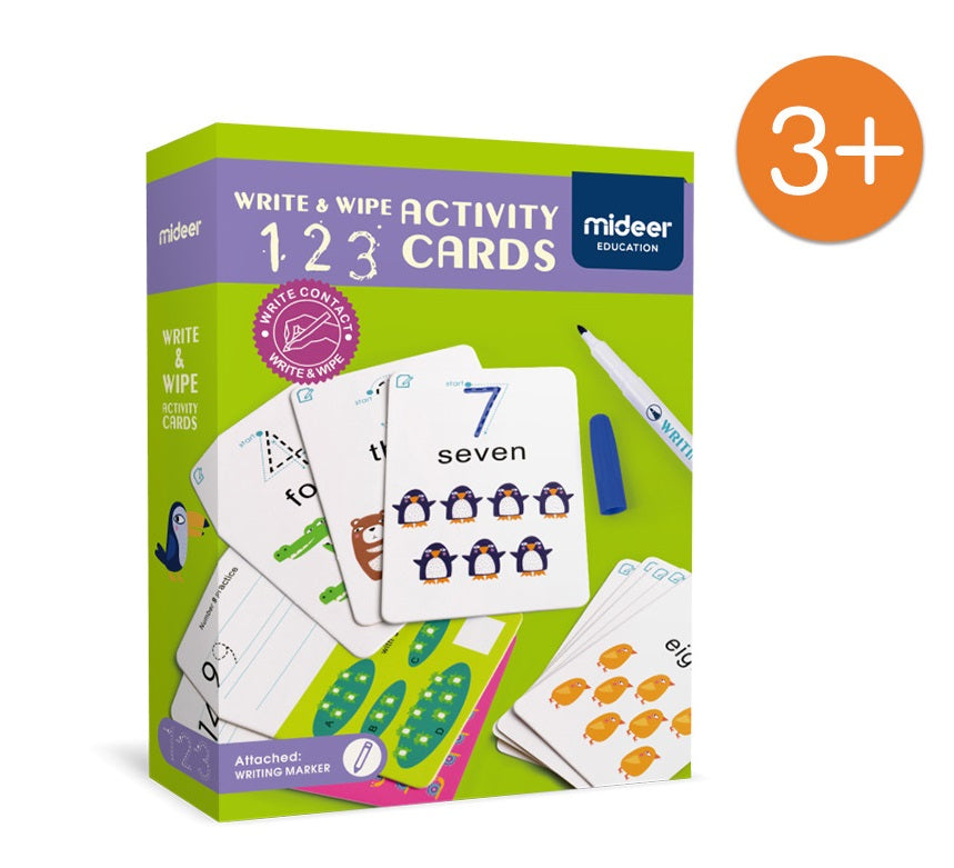 Write & Wipe Activity Card